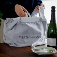 限定品DEAN & DELUCA グレー エコバッグ ポーチ付きのサムネイル