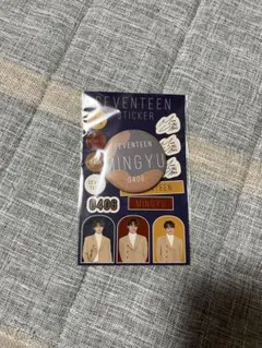 セブチ　ミンギュ　缶バッチ　シール