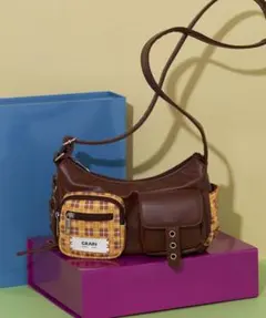 GRAIN アソート柄2WAYマルチポケットショルダーバッグ CIAOPANIC