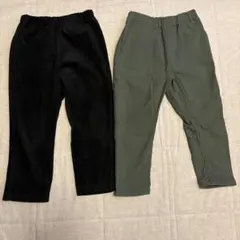 ロングパンツ 2枚セット 110cm