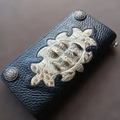 William Walles ウィリアムウォレス 長財布 スティングレイ William Walles ウォレット 財布 エイ革 スティングレイ - メルカリ
