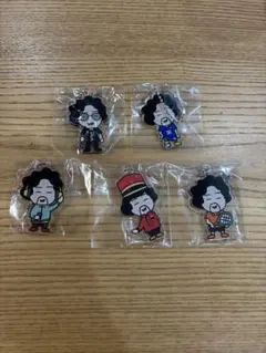 タロガチャ　葉加瀬太郎　アクリルチャーム　レアキャラ　もがみさん　ほか4点