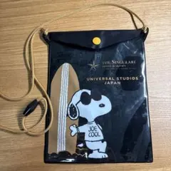 スヌーピー ブラックポーチ ユニバーサルスタジオ×ザ・シンギュラリホテル