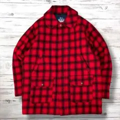 美品 WOORICH ウールリッチ ジャケット チェック柄 赤 L 1464のサムネイル