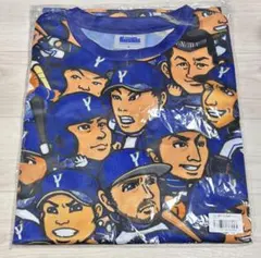 野球 横浜denaベイスターズ tシャツ Lサイズ 選手イラスト総柄 新品