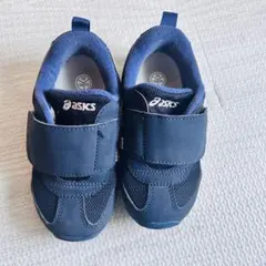 ASICS SUKUSUKU アイダホ ベビー 16cm ネイビー アシックス