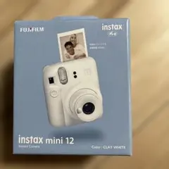 富士フイルムチェキ インスタントカメラ instax mini 12