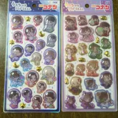 うるちゅるシール　POPSEAL 名探偵コナン　2枚セット