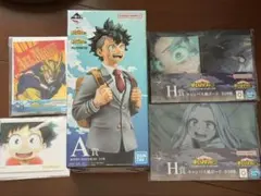 一番くじ 僕のヒーローアカデミア A賞 緑谷出久 フィギュア＋下位賞セットのサムネイル