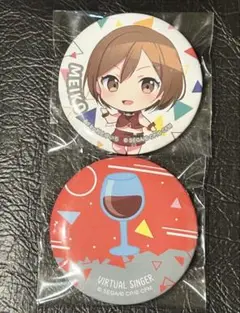プロセカ プロジェクトセカイ セガラッキーくじ 缶バッジ MEIKO