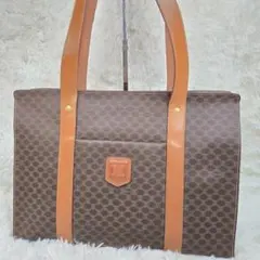 極美品 CELINE トートバッグ マカダム柄 トリオンフ A4収納可能のサムネイル