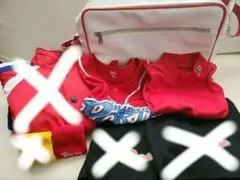 ポルテ　ユニフォーム上、バック、小物等 合計4点