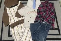 【子供服まとめ売り】COCOLULU Baby セットアップ／ジーンズ等 ４点