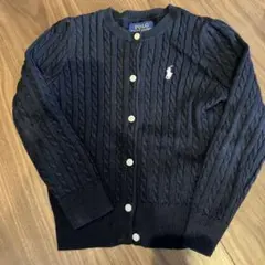 Polo Ralph Lauren ネイビー カーディガン 4/4T