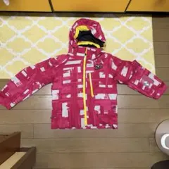 ミズノ　子ども用ピンクスノーボードウェアセット　130