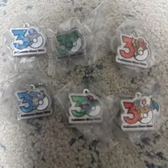 ポケモン メタルチャーム30周年記念 キーホルダー 6個セット