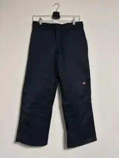 ディッキーズ　ダブルニー　ブラック