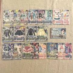 アイカツ カード 霧矢あおい 藤堂ユリカ 冴草きい21 枚セット まとめ売り