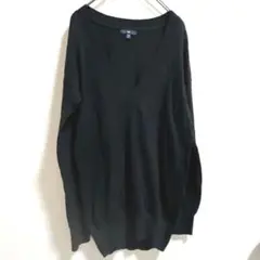 GAP メンズVネックセーター　黒　Sサイズ