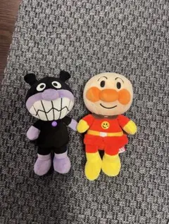 アンパンマン バイキンマン ぬいぐるみセット