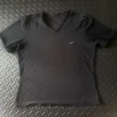 NIKE トレーニングTシャツ Vネック ブラックのサムネイル