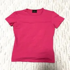FENDI フェンディ Tシャツ 半袖 ロゴ ピンク 42 レディース S Mのサムネイル