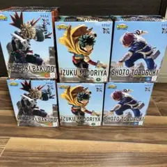 僕のヒーローアカデミア XrossLink　緑谷出久　爆豪勝己　轟焦凍　6個