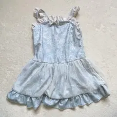 水着 ワンピース水着 女の子用 ディズニー エルサ 120cm