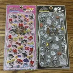 パワーパフガールズ＆ナイトメア・ビフォア・クリスマス シールセット