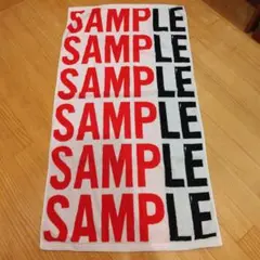 Smap!Smap! 大きいタオル 赤と青のデザイン - メルカリ