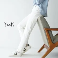 YANUK ヤヌーク RUTH ルース　ホワイトデニム　23インチ