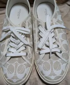 COACH シグネチャー デニム スニーカー size6 - メルカリ