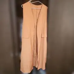 オレンジ ジレ３L