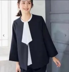 【Mサイズ】coca2点セットダブルクロススーツ　ネイビー