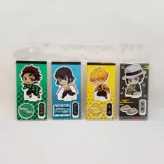 鬼滅の刃　てくトコ アクリルフィギュア　アクスタ　4種セット