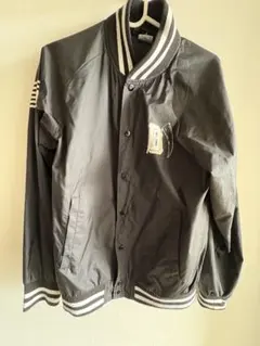 DEADHEARIZ ブラック ナイロンジャケット S