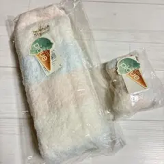 タグ付き　ジエラートピケjelato pique レッグウォーマーリボンゴム