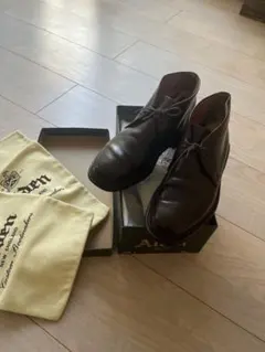 美品❗️ALDEN オールデンタンカーブーツ ブラックスウェード 45410 H 