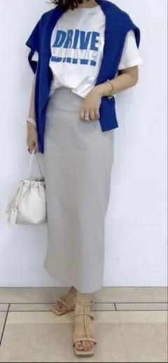 リヴドロワ　スラブストレートスカートのサムネイル