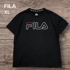 【FILA フィラ】Tシャツ ブラック XLサイズのサムネイル
