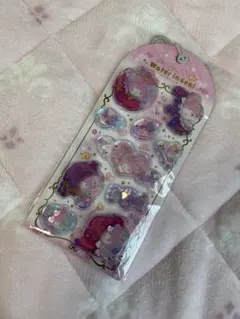 正規品　未開封　サンリオキャラクターズ　マイメロディ　ウォーターインシール