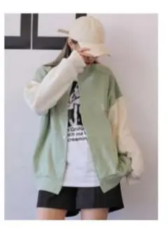 SHEIN　Dazy ミントグリーン M カーディガン