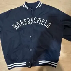 美品 BAKERSFIELD ナイロンスタジャン ネイビーのサムネイル