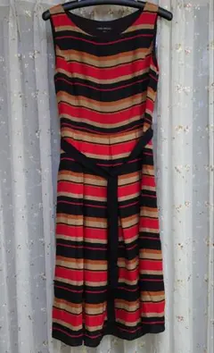 LAURA ASHLEY ローラアシュレイ ノースリーブワンピース13号