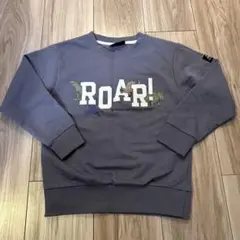 恐竜デザイン トレーナー グレー