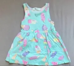 H&M☆アイスクリーム柄 ワンピース 2Tのサムネイル