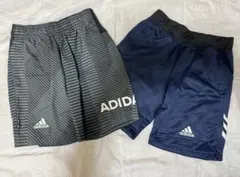 adidas ハーフパンツ 2点セット　120センチ