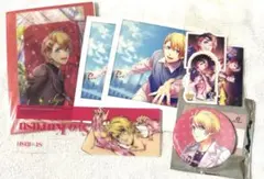 うたプリ　来栖翔　ビジュカ　フォトカ　缶バッジ　ステッカー　クリアしおり