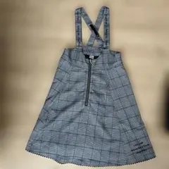 メゾピアノジュニア ジャンパースカート Lサイズ　チェック　スカート