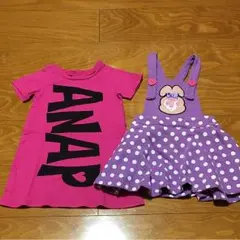 アナップキッズ☆ワンピース☆２点セット